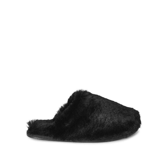 George Women's Elle Slippers in Black Size 7-8 - Picture 2 of 7
